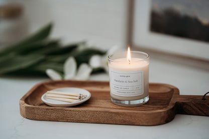 Mandarin & Sea Salt Candle