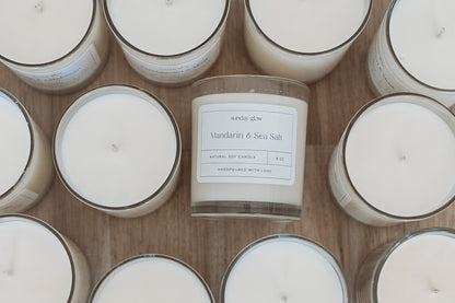 Mandarin & Sea Salt Candle